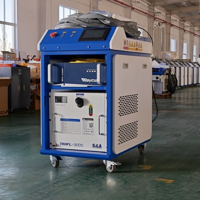 Jaminan lima tahun 4 In1 Laser Mesin Pengelasan 1500W 2000W 3000W Untuk Logam Aluminium