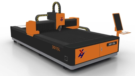3015 Mesin pemotong laser baja Mesin pemotong serat laser untuk logam