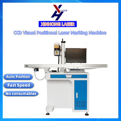 CCD Visi Posisi Laser Penandaan Mesin 100W Sensing Otomatis