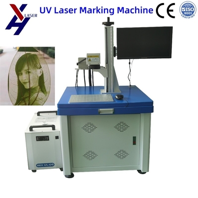 3W 5W Logo Kode Aman Mesin Penandaan Laser UV untuk Botol Kaca