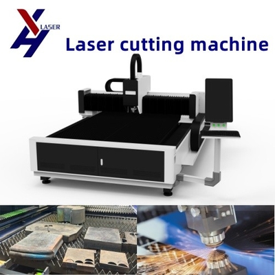 Mesin pemotong logam serat laser kecepatan cepat 1000W-6000W Dengan CE / FDA