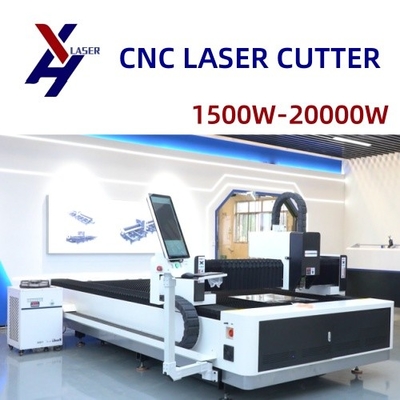 Mesin pemotong serat laser lembaran stainless steel 6kw