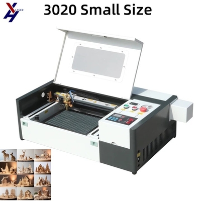 3020 Mini CO2 Laser Cutting Machine Laser Cutter 40W 50W Mesin Ukiran
