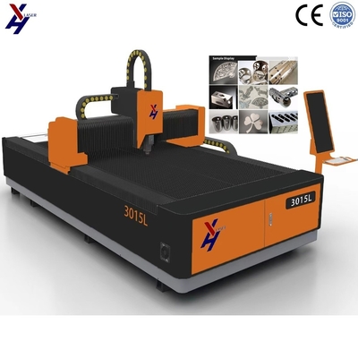 1500W 3000W CNC Fiber Laser Cutting Machine Laser Cutter Untuk Karbon Steel Sheet Metal