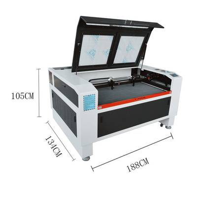 1300*900mm Mesin Pemotong Laser Dengan 2 Kepala 130W 150W MDF Kayu Akrilik