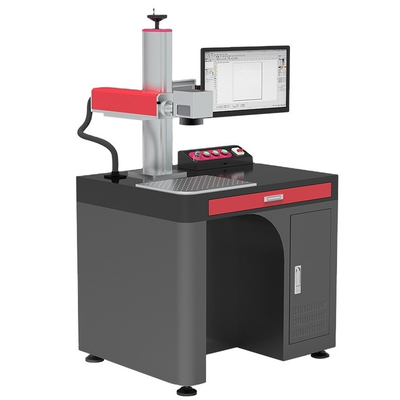Kabinet 20W 30W 50W 100W Fiber Laser Marker untuk Perhiasan Emas Aluminium Baja Rostless