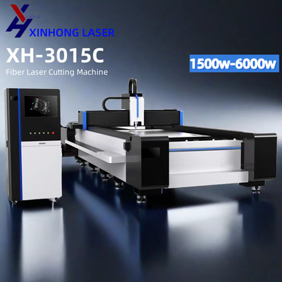 1530 Mesin pemotong logam laser serat 1kw 1500W 2000W 3000W 5000W 6000W