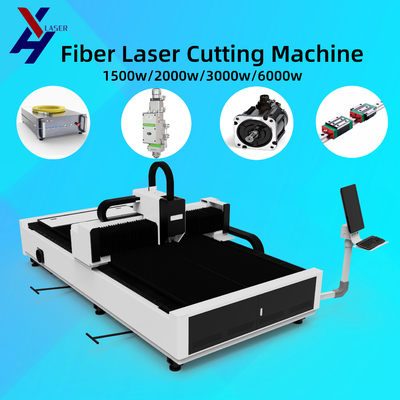 2025 1530 1500W 3000W CNC Fiber Laser Cutting Machine Laser Pemotong Logam Stainless Steel
