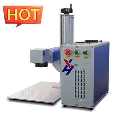 Mesin Cetak Laser Fiber 30W/50W/100W/200W Printer Laser Portabel Penanda Untuk Logam / Non-logam