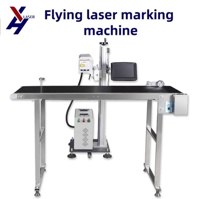 Dua Kepala 12.7mm 25.4mm UV Inkjet Laser Printer Batch Coding Machine 2.5 Online Inkjet Printer