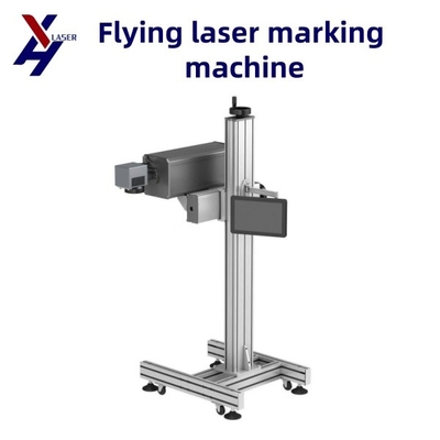 3W 5W UV Flying Laser Printer Bagus untuk Charger Glass PPR HDPE Pipe UV Laser Marking Machine Flight Pipeline Line Produksi Line Coding Machine