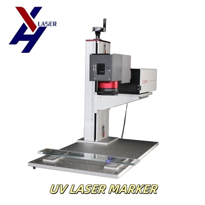 Mesin penandaan laser UV presisi tinggi dengan daya 5W/10W dan kemampuan Gobos
