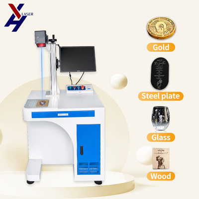 2.5D Mopa Jpt Raycus Max Jpt Laser Marking Machine M7 Untuk Perhiasan Emas Logam