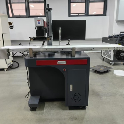 Raycus Max Jpt Fiber Laser Engraver dengan CCD Sistem Visual dan Posisi Otomatis dengan Komputer