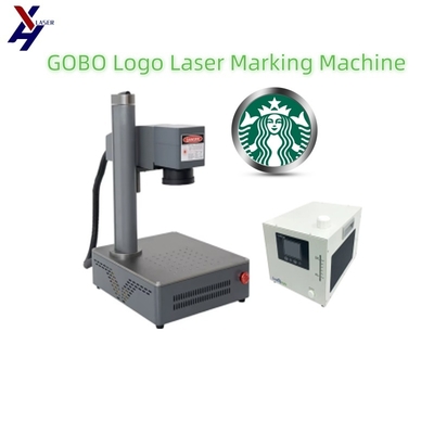 Portable Desktop 3W 5W Logo UV Laser Printer Laser Marker untuk Proyeksi Lampu Gobo Kaca
