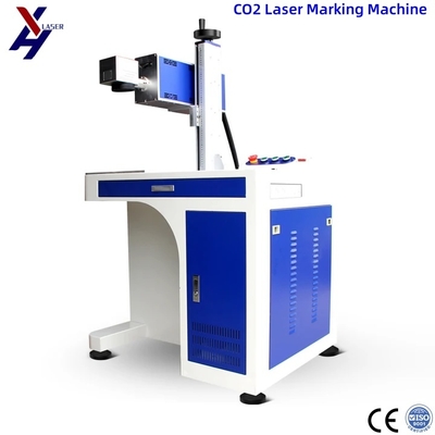CO2 Laser Marker Digital 30W 40W Laser Marking Machine untuk Kayu Bambu Karet