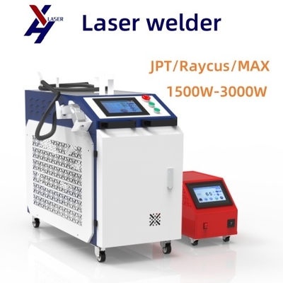 Mesin Las Laser Fiber Pendingin Air 1500W 2000W 3000W Umur Panjang Efisiensi Tinggi