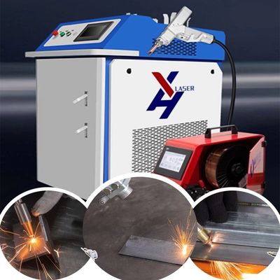 Mesin Las Laser yang Mudah Dioperasikan 1000W 2000W 3000W Dengan Pengelasan Pembersihan Pemotongan Untuk Logam