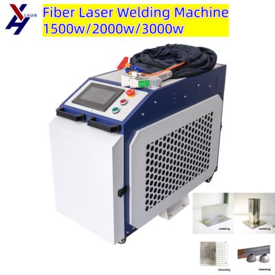 Kawat Ganda 4 In 1 1500W 2000W 3000W Mesin Las Laser Fiber Portabel Untuk Logam Aluminium Stainless Steel
