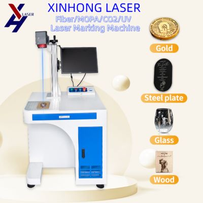50W 100W 3D Deep Engraving Bearing Perhiasan Ukiran Dynamic Laser Marking Marker